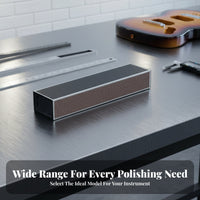 Precision-Ground Fret Leveling Beam Lightweight Guitar Fretboard Leveling Tool Ergonomic Design for Guitarists, Repair Shop, Home Studio