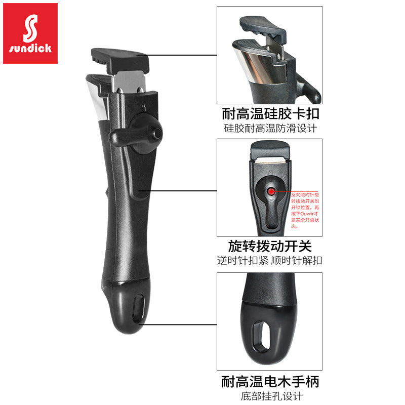 Universal Pan Handle Accessory for Outdoor Cookware