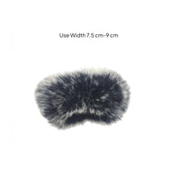 Noise Reduction Faux-Fuzzy Phone Sleeve Outdoor Recording Windproof Phone Cover