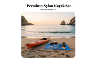 Kayak D-Loop Tie down Kit Long-Lasting Nylon Kayak Bungee Rigging Kit Paddle Boat Deck Loop Hardware Set Water-Resistant Grade