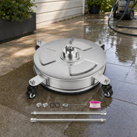 Pressure Washer Surface Cleaner Rotating for Driveways, Sidewalks, Homeowners