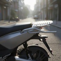 Wide Compatibility Electric Scooter Rear Rack Easy Installation Scooter Tail Box Bracket Extended Storage Top Box Support Bracket Long-Lasting for Delivery Drivers, Commuting, Grocery Shopping