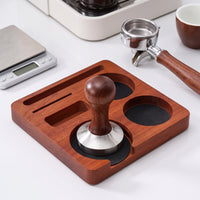 Espresso Organizer with Slots Slim for Kitchen Countertop, Baristas