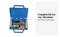 11 Pieces Emergency Use Tubeless Tire Repair Kit Portable Flat Tire Repair Kit Professional Quality for Roadside, Travel