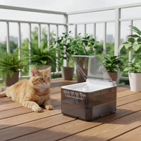 Wastewater Separation Fountain Quiet Cat Water Fountain Large Capacity Automatic Cat Water Dispenser for Cats