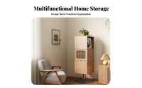 360-Degree Rotation Rotating Bookshelf Shelving Unit Space-Saving Bookcase Four-Sided Reach Storage Furniture Multi-Tier for Children, Book Lovers, Living Room, Small Areas, Bedroom, Home Office