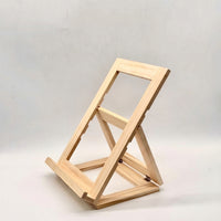 Wooden Desktop Easel Lightweight Small Tabletop Easel Space Saving Display Stand for Artists, Cafe Owners