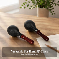 Single-Piece Maracas Rhythm Maraca Pair Performance Handheld Maracas Easy to Play