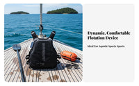 Grown-up Buoyancy Vest Lightweight Aquatic Activities Buoyancy Vest Watersports Buoyancy Aid Breathable Quick-Dry for Grown-up S