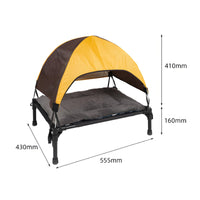 Oxford Cloth Foldable Pet Cot Easy to Clean Elevated Pet Bed Non-Slip Feet Folding Dog Bed Heavy Duty