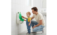 Easy to Clean Wall Mounted Boys Urinal Detachable Bowl Kids Standing Urinal Splash Proof for Toddlers, Bathroom, Bedroom