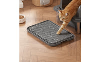Litter Catching Board Rectangular Feline Tray Entry Mat Non-Slip for Apartment