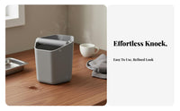 Sturdy ABS Plastic Coffee Knock Box Large Capacity Espresso Knock Box Easy to Clean for Coffee Professional S, Cafe, Restaurant