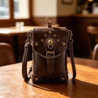 Mini Crossbody Bag Structured Crossbody Bag with Flap Hands Handbag for Cosplay