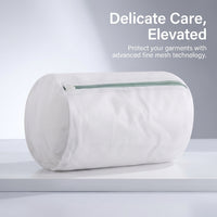Bras and Baby Clothes Laundry Bag Mesh for Delicate Washing, Thickened Fine Protection for Housewives, Extra Large with Zips, Polyester Net 180-195