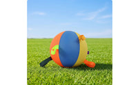 Dog Ball with Loops Versatile Interactive Dog Ball Rolling for Exterior Exercise, Yards