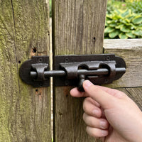 Door Latch Rust-Resistant Sliding Bolt Latch Easy to Install Hardware for Garden Gates