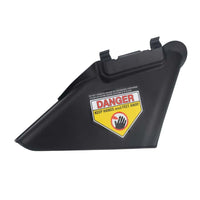 Replacement Lawn Mower Side Discharge Chute Compatible Lawn Mower Discharge Chute Molded Part Rigid for Landscapers