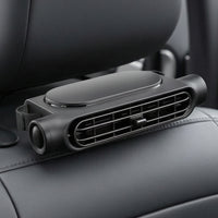 Fan Compact Backseat Fan Corded for Ride-Hailing Drivers, Families