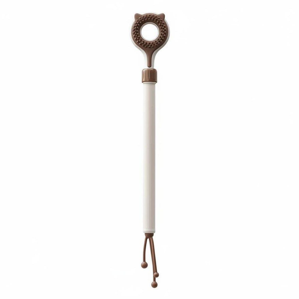 Extendable Handle Telescopic Feline Brush Interactive Play Feline Brush 2 in 1 for Home