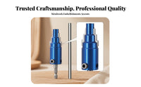 Hex Shank Pipe Thread Remover Stepped Body Valve Remover Metal Plumbing Tool Blue