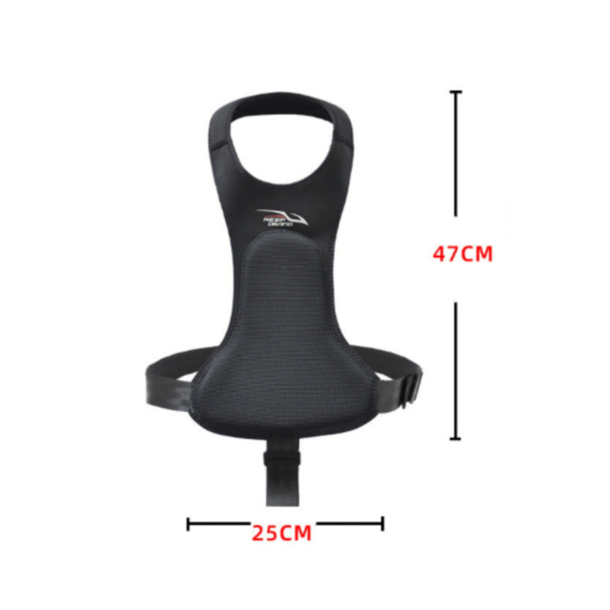 Thickened Padding Spearfishing Chest Loading Pad High Elasticity Loading Pad Adjustable Straps Diving Chest Guard Design for Underwater Hunters