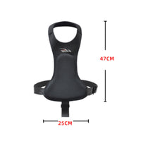 Thickened Padding Spearfishing Chest Loading Pad High Elasticity Loading Pad Adjustable Straps Diving Chest Guard Design for Underwater Hunters