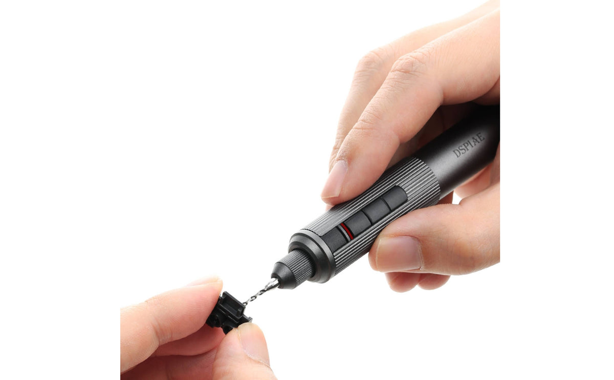 Backward Rotation Pen-Style Drill Driver Compact Electric Screwdriver Lightweight Electric Hand Drill Ribbed Grip