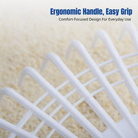 Tempered Rake, Multi-Purpose Farm Tool, Ice Removal, Manure, Comfortable Handle