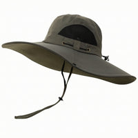 Boonie Hat with Chin Cord Quick-Dry Sun Hat with Mesh Vents Packable for Anglers