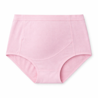 Postpartum Underwear High Waist for C Section Recovery, Maternity Knickers After Birth with Soft Modal Material, Panties with Gusset Lining