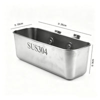 Angling Equipment Resistant Stainless Steel Tray for Marine Use