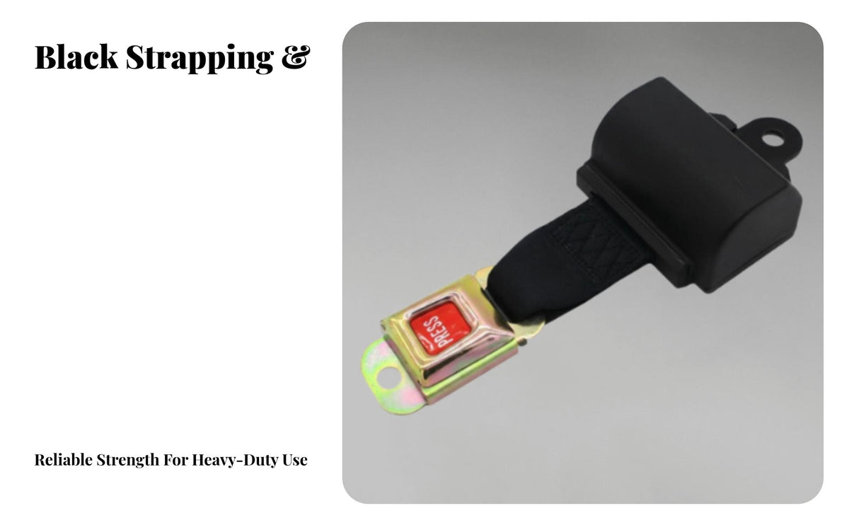 Retractable Pallet Strap High Tensile Strength Automatic Retractable Strapping Heavy Duty Self Retracting Cargo Strap for Warehouse, Logistics