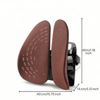 Ergonomic Support Cushion Adjustable Back Support Cushion Breathable Backrest Long-Lasting for Drivers