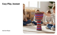African Hand Drum Concert-Ready Hand Drum Portable Rope Tuned for Young Children