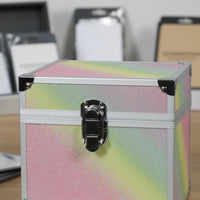 Reinforced Corners Graded Card Storage Box Moisture-Proof Aluminum Card Slab Case Combination Lock