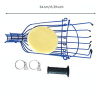 Fruit Picker Harvesting Basket with Foam Pad Cushioned Fruit Picker Harvesting Basket Extended Reach Harvester for Backyard