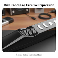 Built-in Speakers Electronic Saxoph Single Rechargeable Electronic Wind Instrument Headph Single Support for Beginners, Seniors, Performance