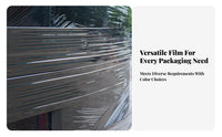 Black Stretch Film Sturdy Black Plastic Film Stretch Wrap Roll Puncture Resistant Moving Wrap Sturdy Duty for Shipping, Storage