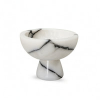 Fruit Tray Sculptural Stone Tray Tabletop Ornament Polished Centerpiece Smooth for Coffee Table, Entryway