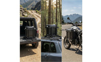 Heavy-Duty Jerry Can Holder Steel Jerry Gas Can Holder Metal Carrier Rugged for Motorcycles