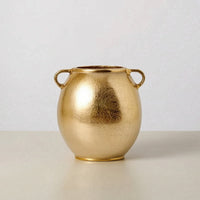 Vase with Handles Sculptural Decorative Vase Vessel for Shelf