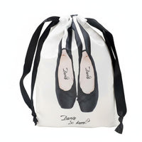 Portable Ballet Shoe Bag Travel-Friendly Pointe Shoe Bag Stylish Design for Children, Ballerinas