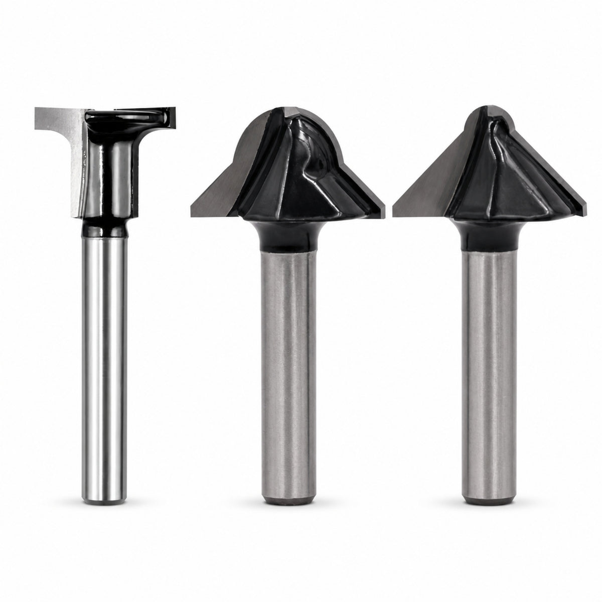 Imbot Woodworking Router Bit Arc Right Angle Bending Knife, 90 Degree Round Bottom V-Shape Knife for Carbon Crystal Board Grooving
