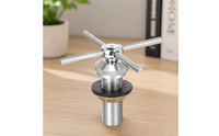 Countertop Cup Rinser Elevated Water Stream Kitchen Sink Cup Rinser Knurled
