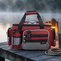 Fishing Waist Bag Adjustable Strap Multifunction Fishing Bag Large Capacity Fanny Pack for Anglers, Travel