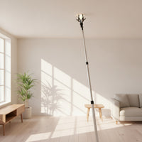 3 Pieces Tool Clamp-Style Bulb Changer with Suction Cup Interchangeable