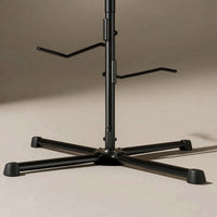 Space-Saving Vertical Bike Stand Adjustable Upright Bike Stand Stable Freestanding Bike Rack Easy to Use for Garage