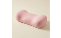 Contoured Memory Foam Rest Pillow Cloth Cover Office Rest Pillow Rounded Rectangular