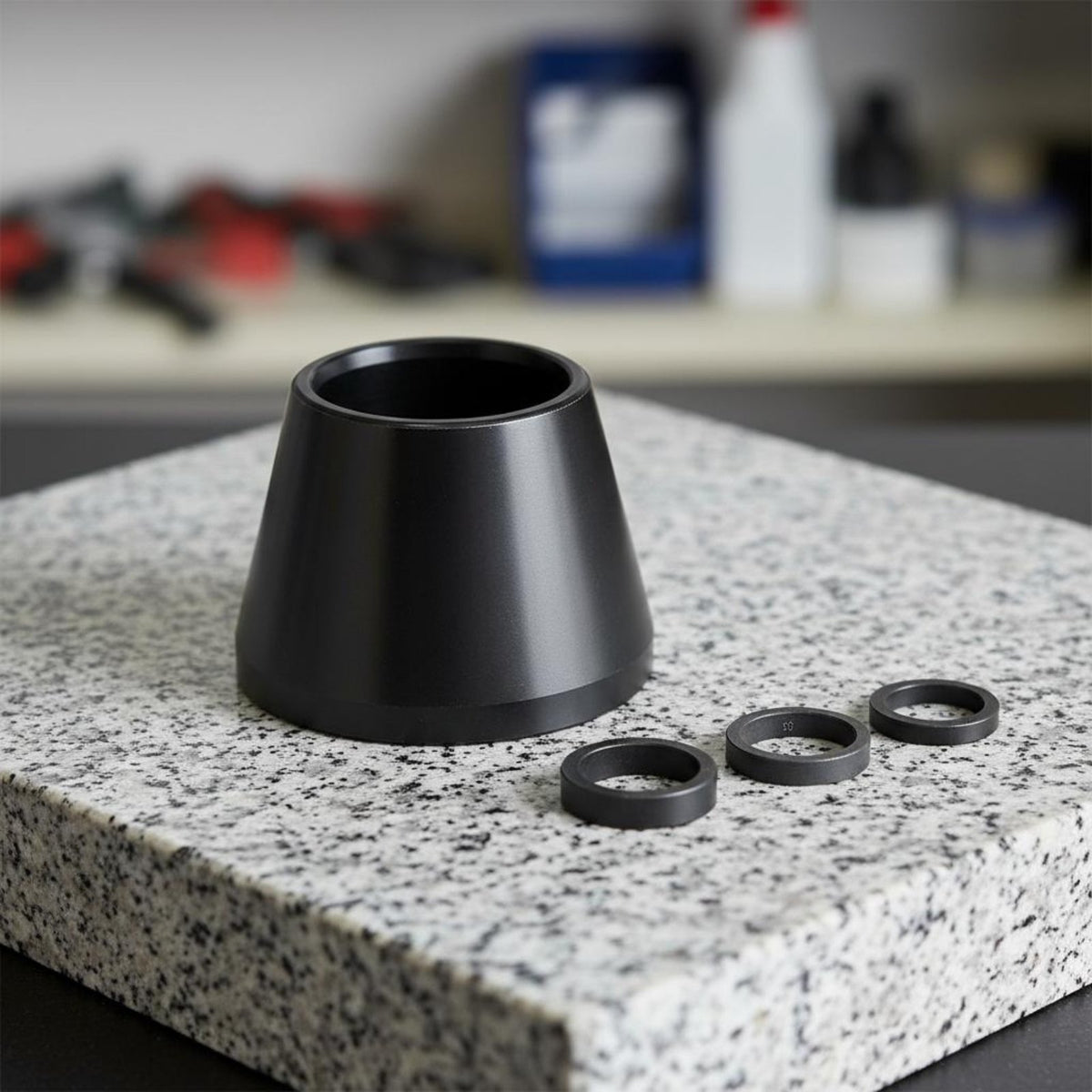 Precision Sizing 36mm Shaft Balancing Cone Precise Design Wheel Balancer Cone Durable Automotive Tool Part High Hardness for Auto Repair Professionals, Mechanics